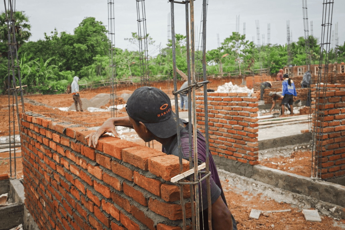 Penggunaan Batu Bata