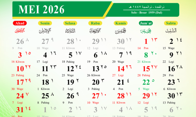 Daftar Libur Mei 2026: Catat Tanggalnya Rencanakan Liburanmu!
