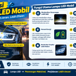 Mengenal Fungsi Lampu LED Pada Kendaraan Dan Manfaatnya