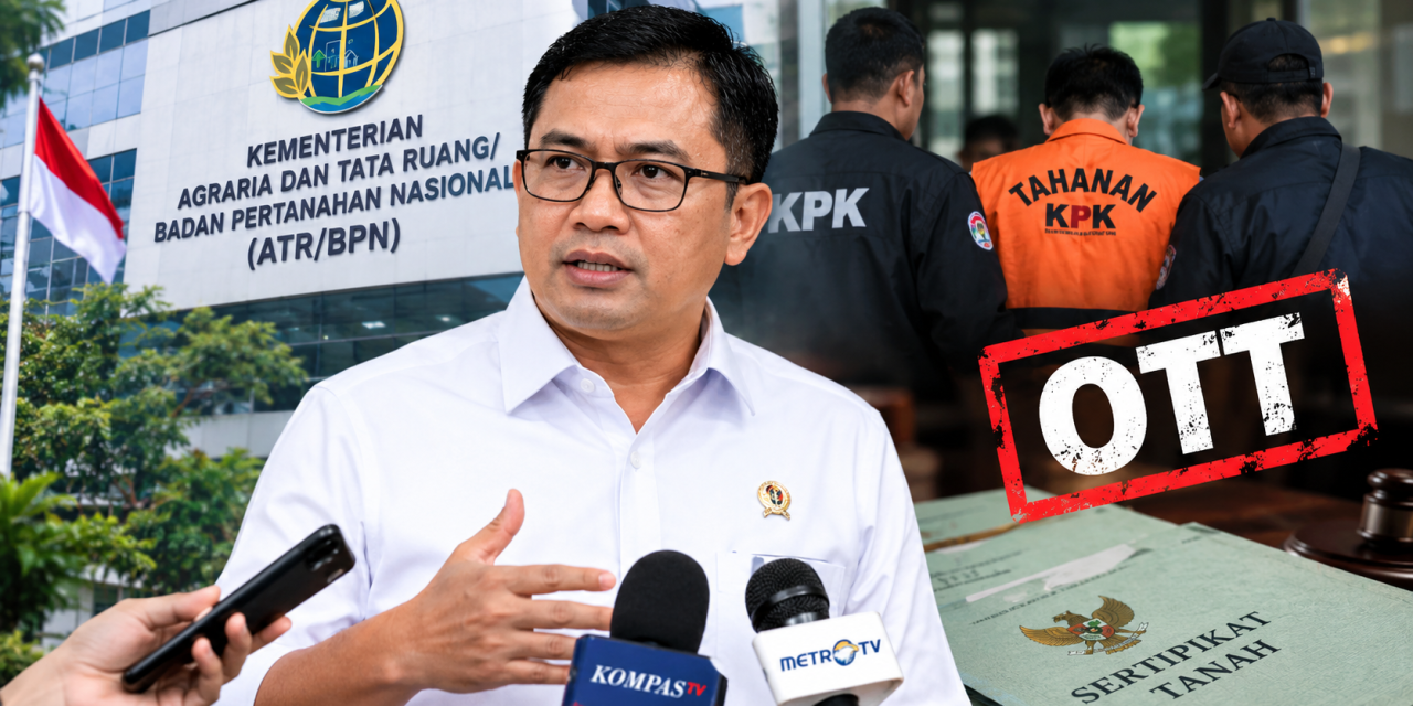 Wamen ATR/BPN Buka Suara soal OTT Dirjen hingga Pejabat BPN